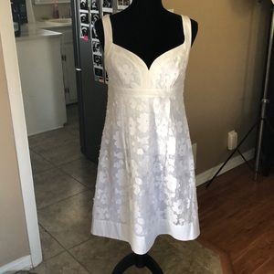 Cache White Dress